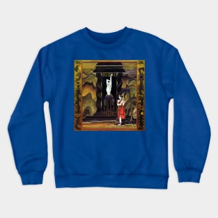 The Enchanted King of the Ebony Isle - Kay Nielsen, Arabian Nights Crewneck Sweatshirt